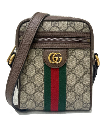 GG Canvas Web Stripe Mini Messenger Bag