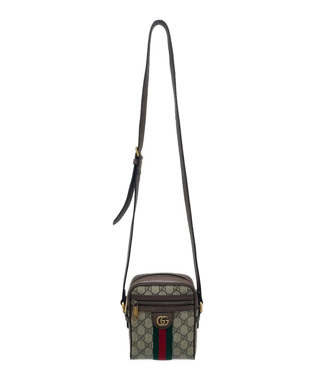 GG Canvas Web Stripe Mini Messenger Bag
