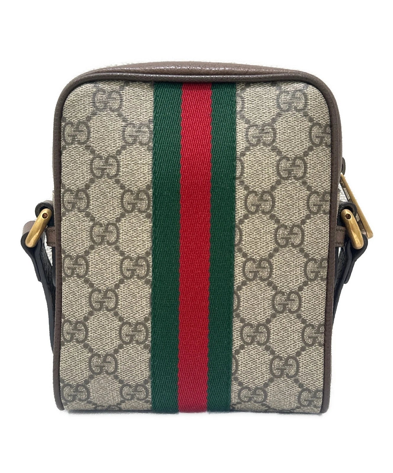 GG Canvas Web Stripe Mini Messenger Bag